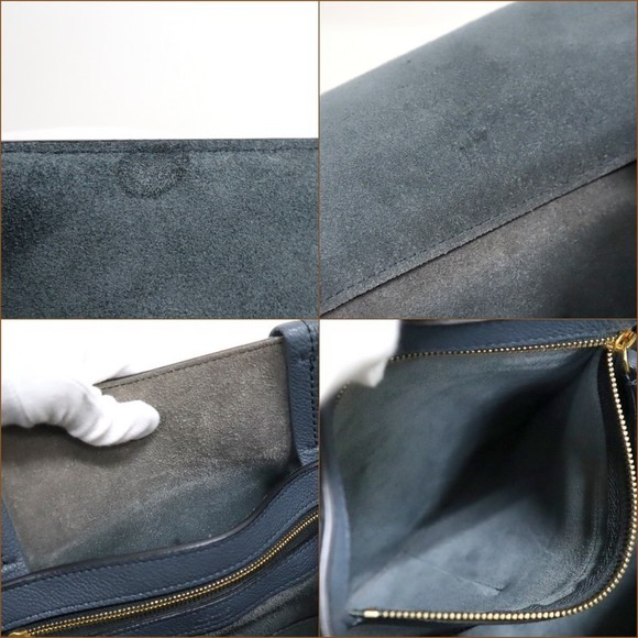 Celine Hippo Phantom Small Tote Bag Black - Picture 9 of 9